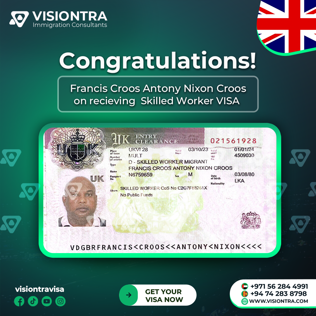 nixon uk skilled work visa approved